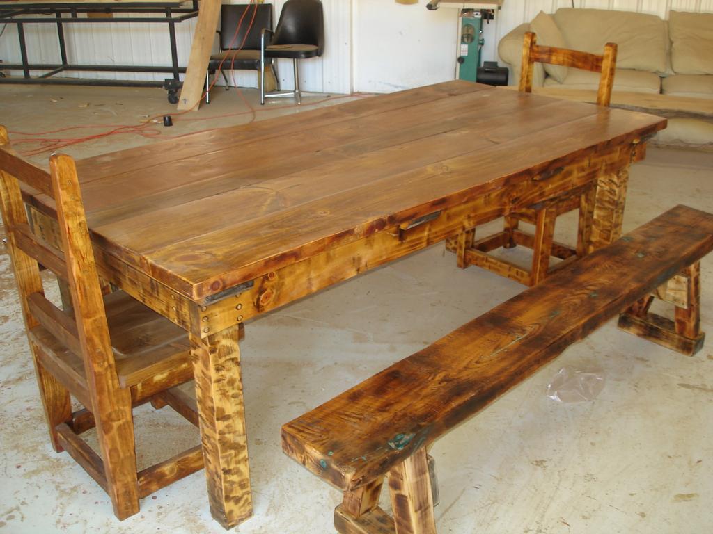 Log Furniture at the galleria